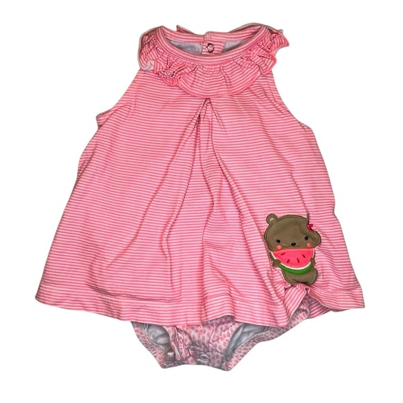 Kid’s Headquarters one piece summer dress - Size 12 Month - Picture 1 of 5